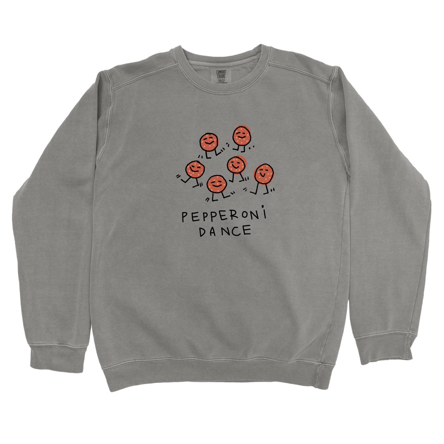 Sweatshirt Grey / S Pepperoni Dance: Longoland Sweatshirt
