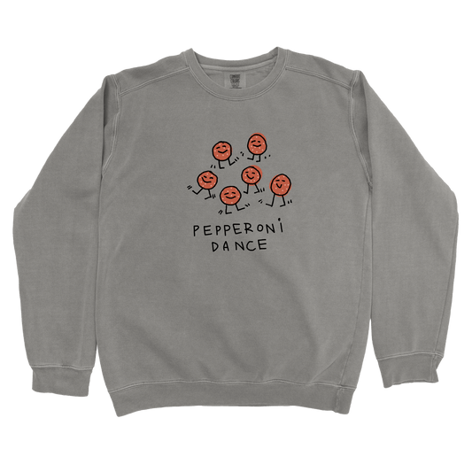 Sweatshirt Grey / S Pepperoni Dance: Longoland Sweatshirt