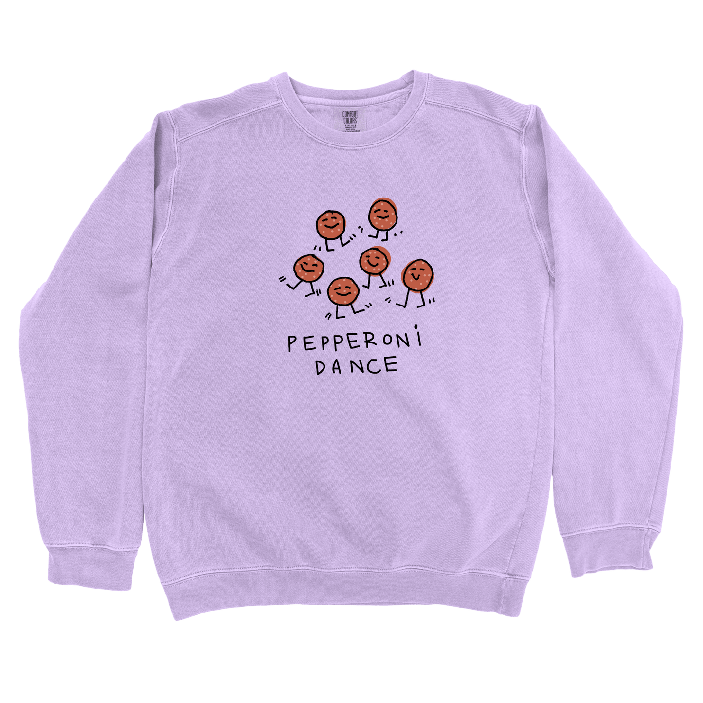 Sweatshirt Orchid / S Pepperoni Dance: Longoland Sweatshirt