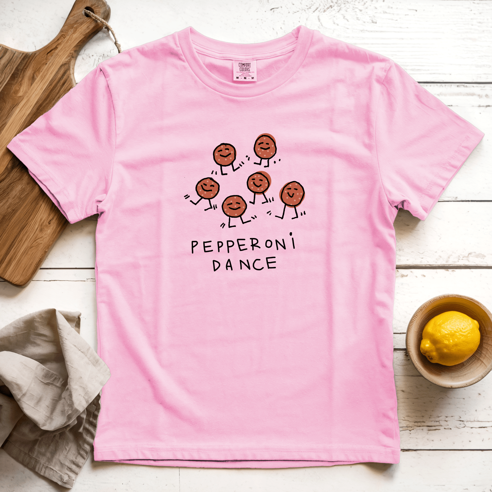 T-Shirt Pepperoni Dance: Longoland