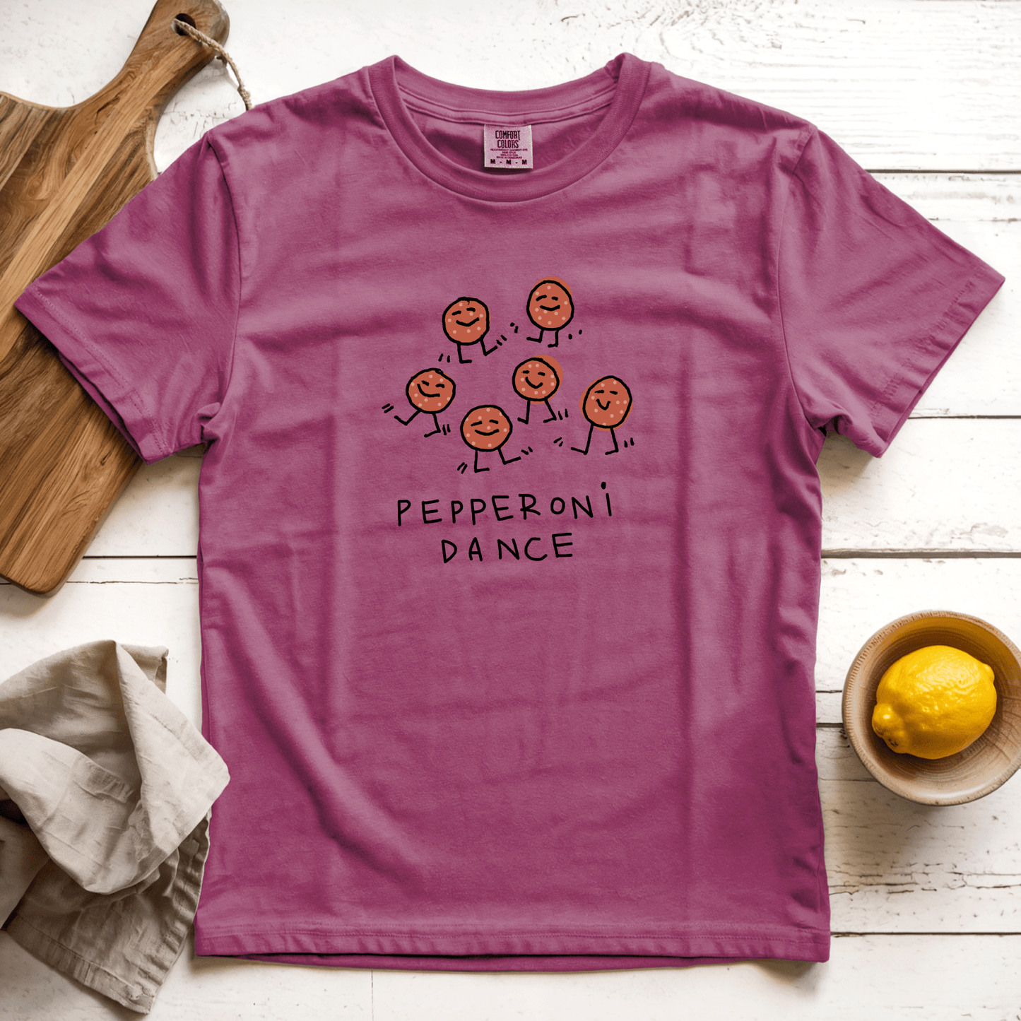 T-Shirt Berry / S Pepperoni Dance: Longoland
