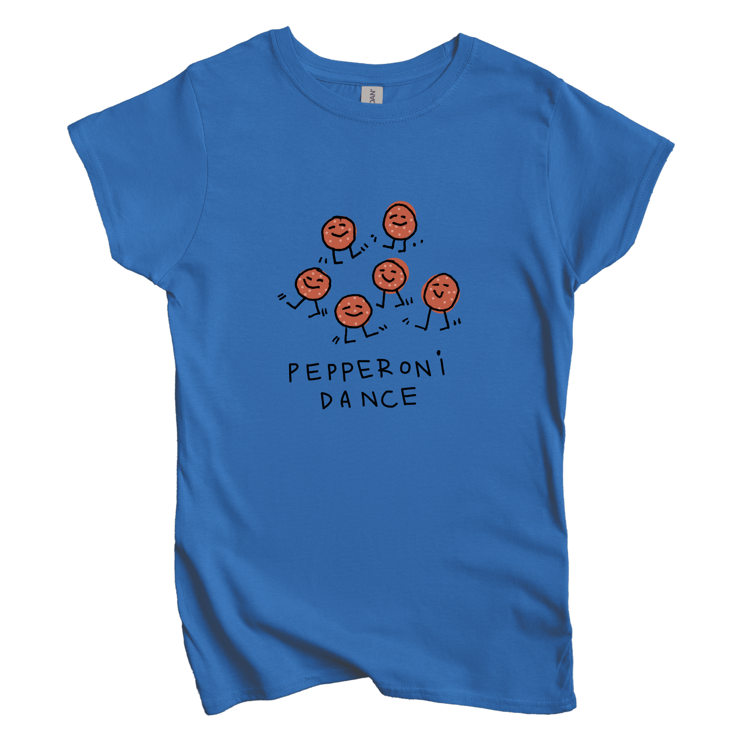 T-Shirt S / Royal Pepperoni Dance: Longoland Women's Tee