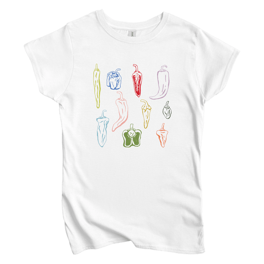 T-Shirts S / White Peppers: Sae Karepe Women's Tee