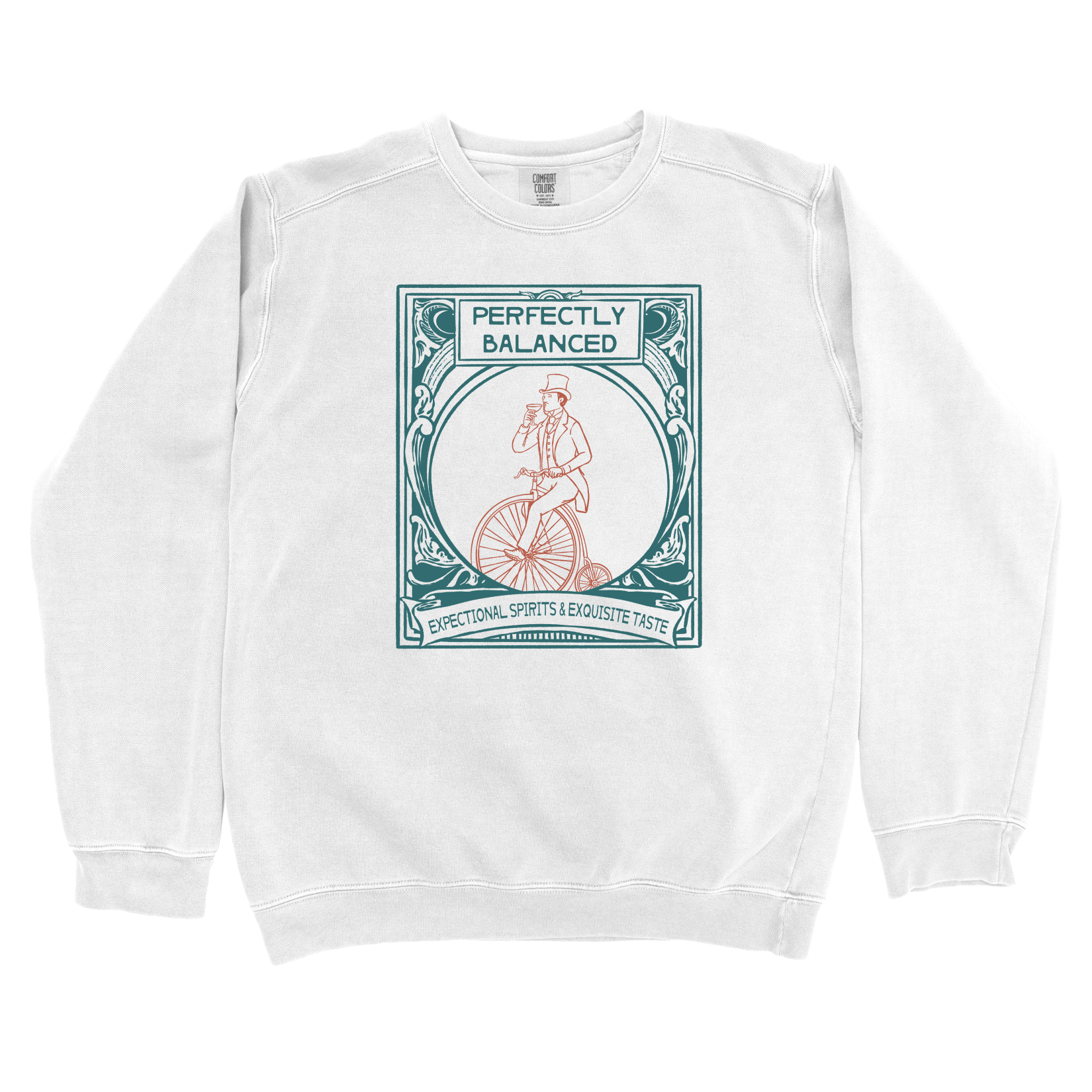 T-Shirts White / S Perfectly Balanced: Rusted Work Sweatshirt