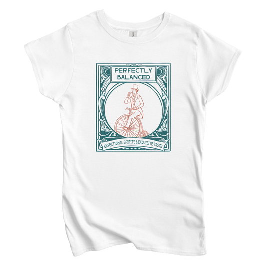 T-Shirts S / White Perfectly Balanced: Rusted Work Women's Tee