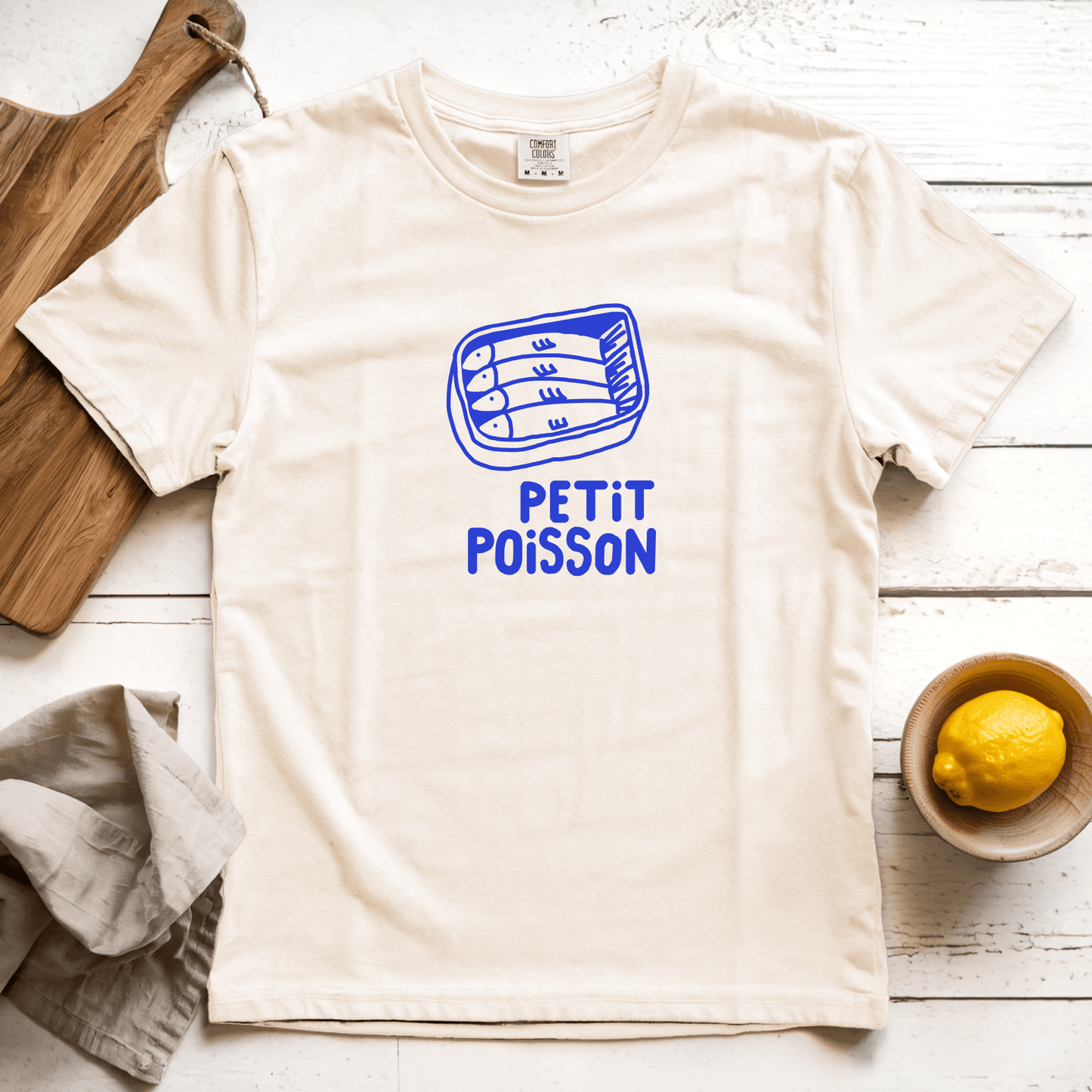 T-Shirt Ivory / S Petit Poisson: Longoland
