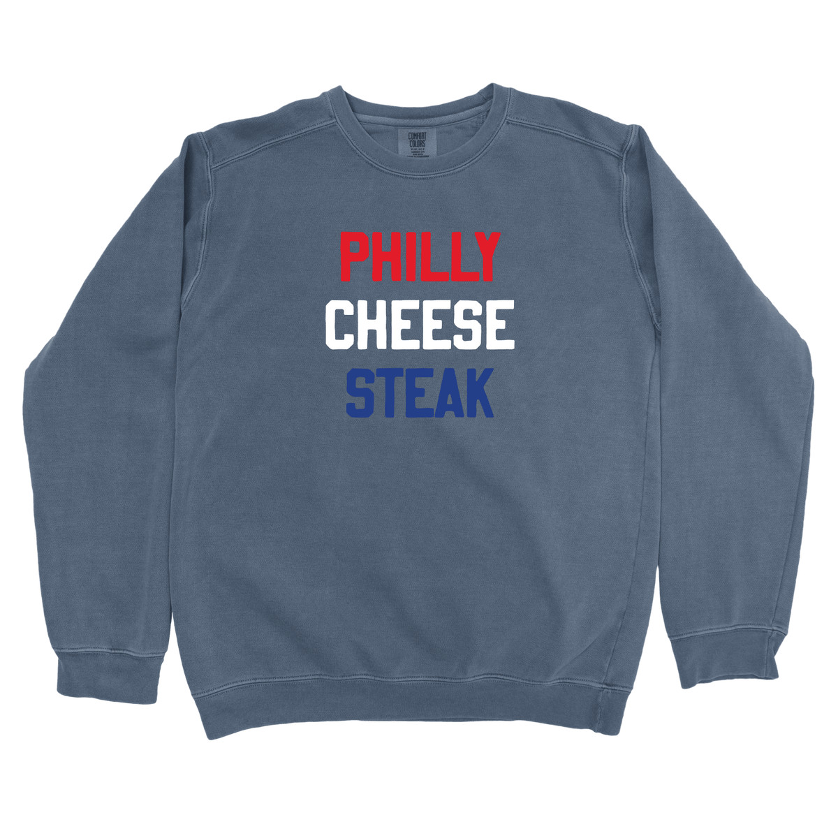 T-Shirts Denim / S Philly Cheese Steak USA Sweatshirt