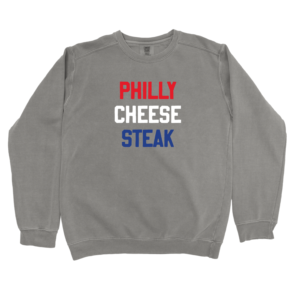 T-Shirts Grey / S Philly Cheese Steak USA Sweatshirt