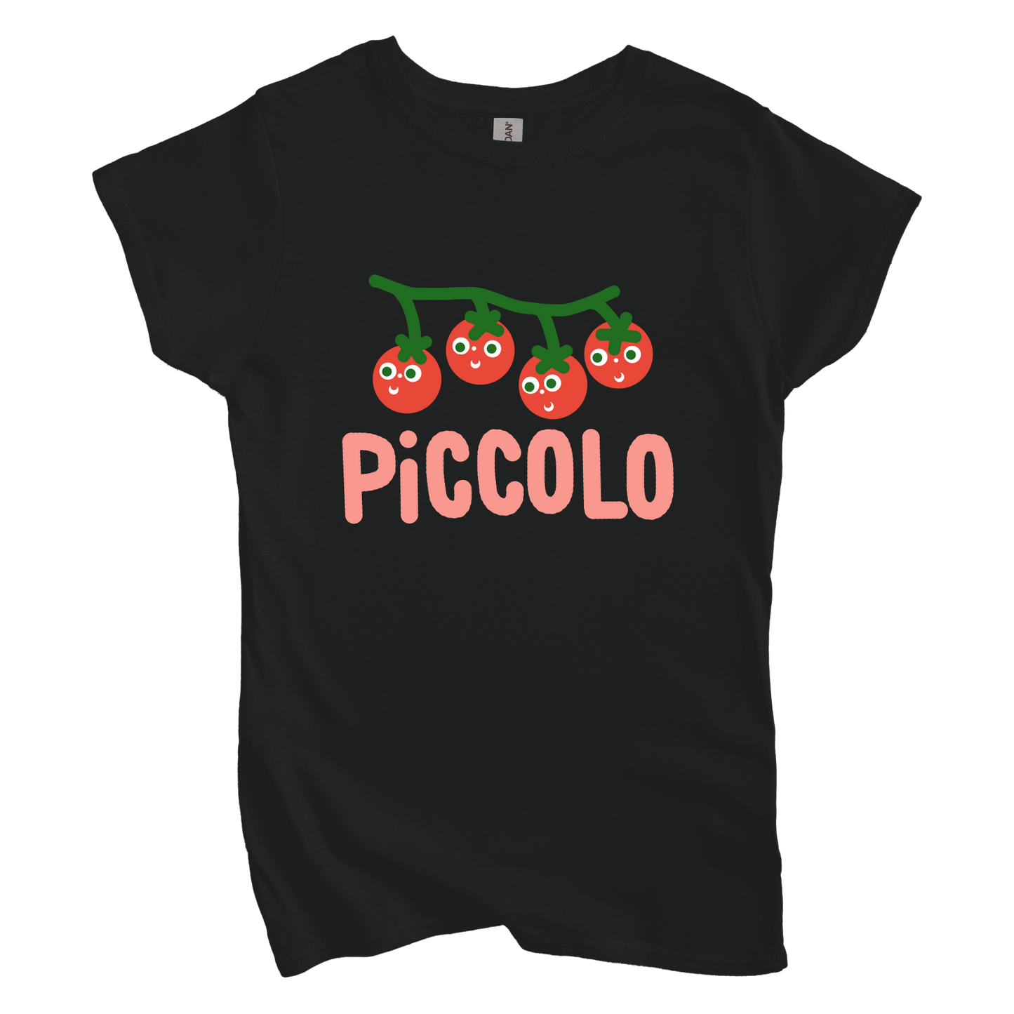 T-Shirt S / Black Piccolo: Longoland Women's Tee