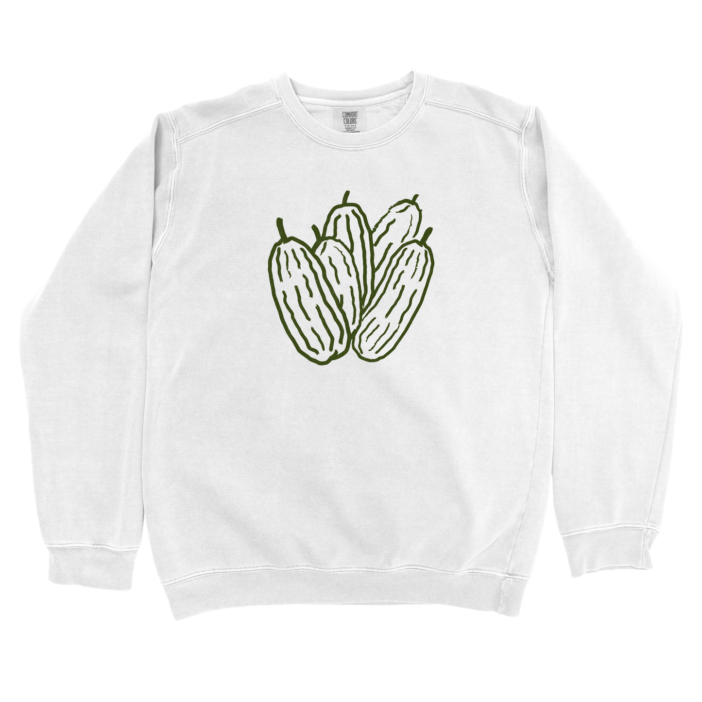 Sweatshirt White / S Pickles Sweatshirt