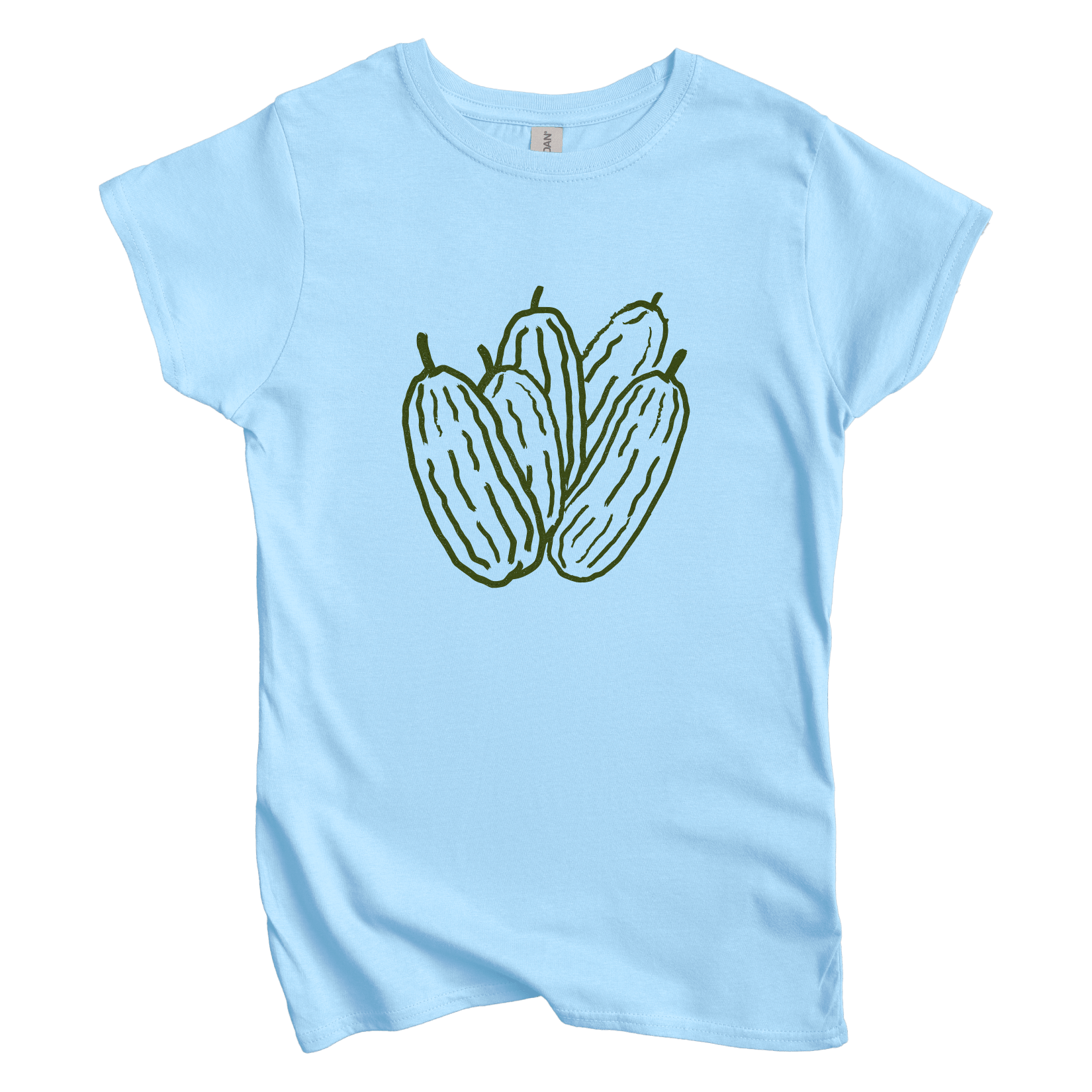 T-Shirt S / Light Blue Pickles Women's Tee