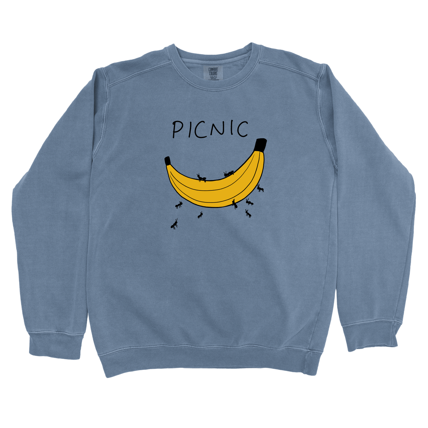 T-Shirts Blue Jean / S Picnic: Woblylines Sweatshirt