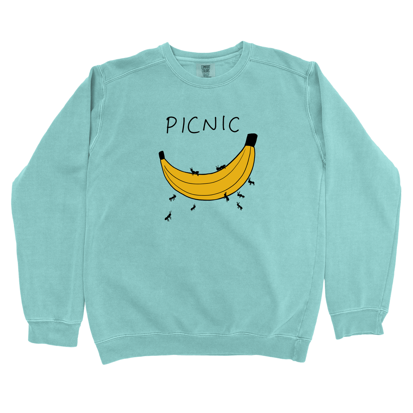T-Shirts Chalky Mint / S Picnic: Woblylines Sweatshirt