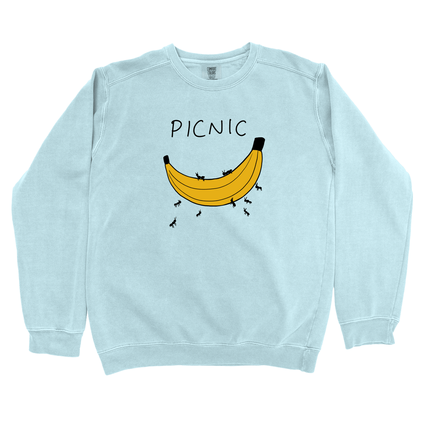 T-Shirts Chambray / S Picnic: Woblylines Sweatshirt