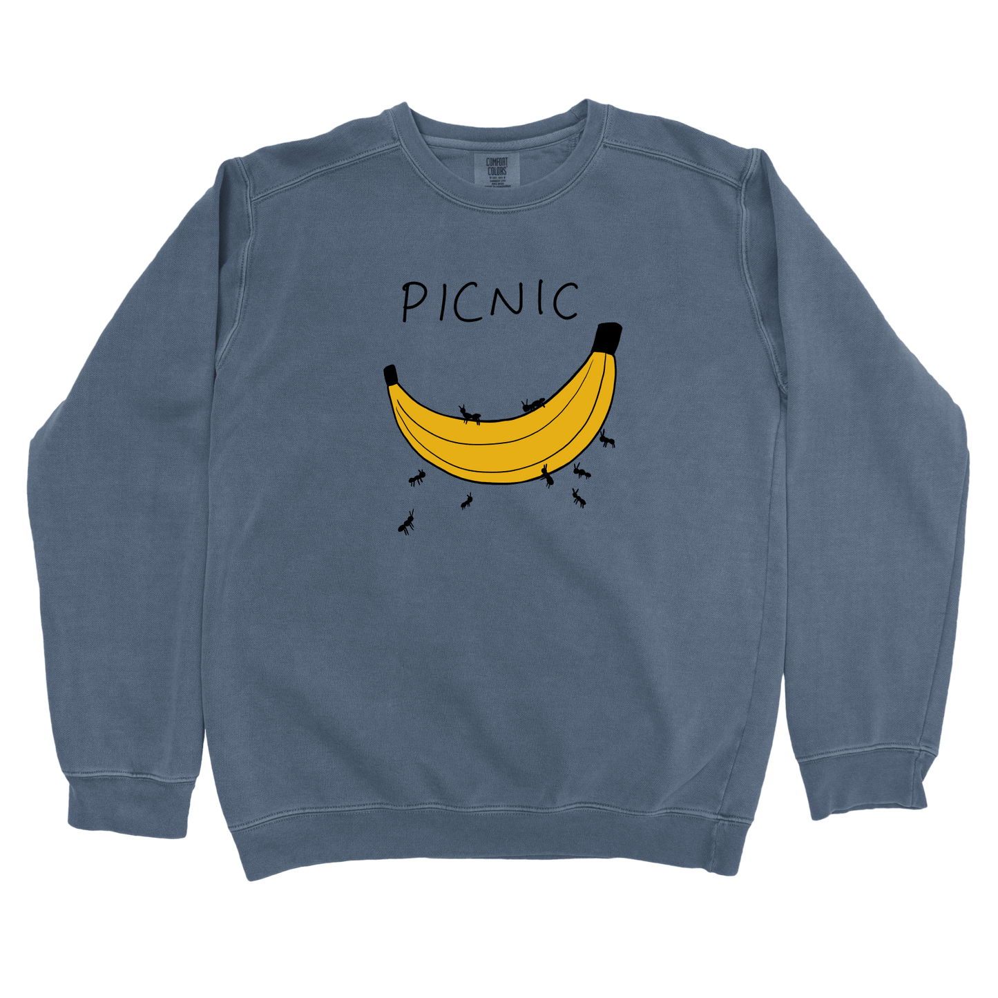 T-Shirts Denim / S Picnic: Woblylines Sweatshirt