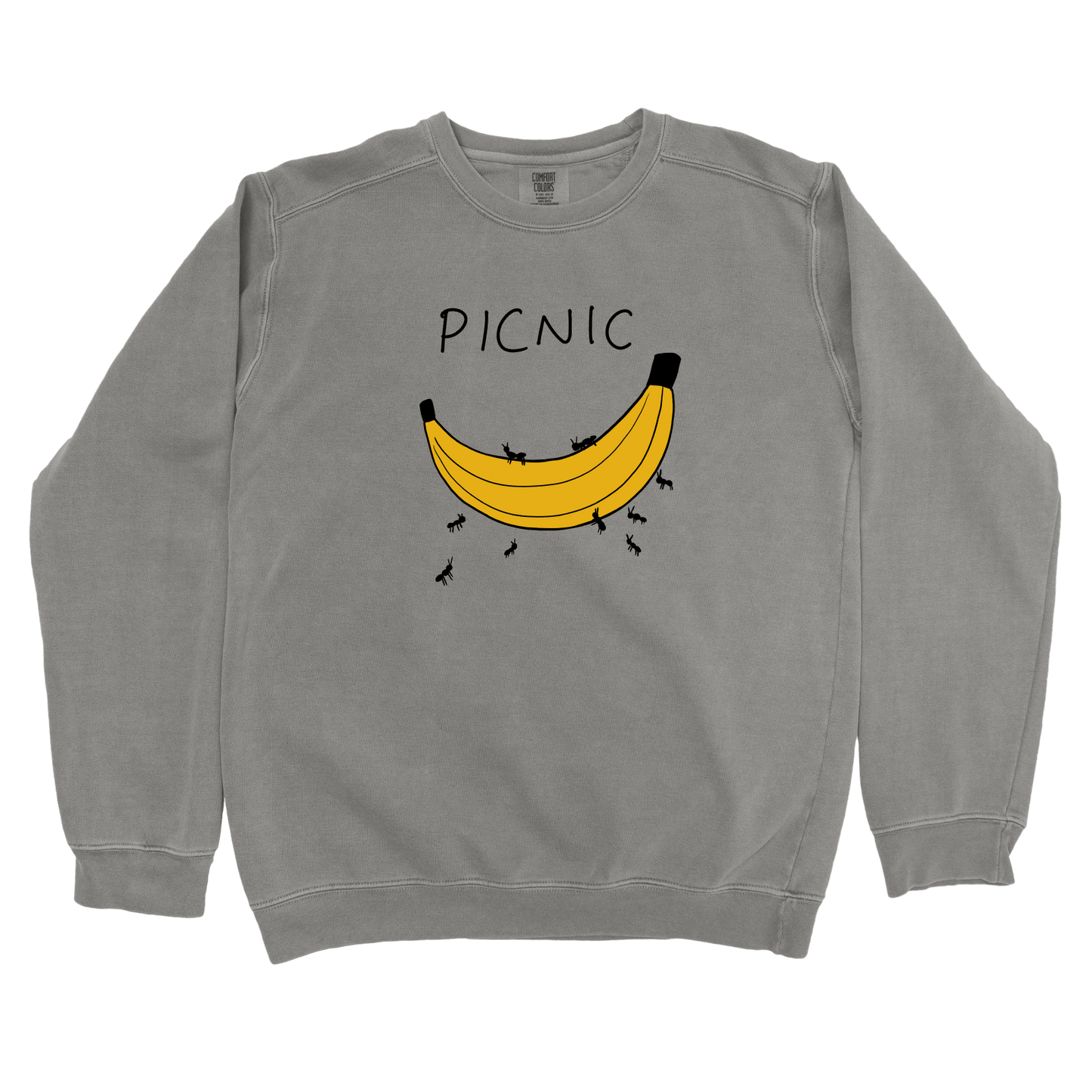 T-Shirts Grey / S Picnic: Woblylines Sweatshirt