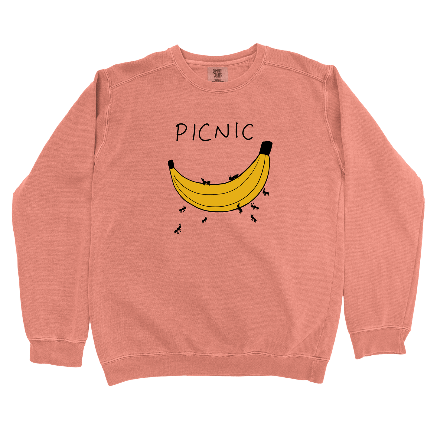 T-Shirts Terracotta / S Picnic: Woblylines Sweatshirt