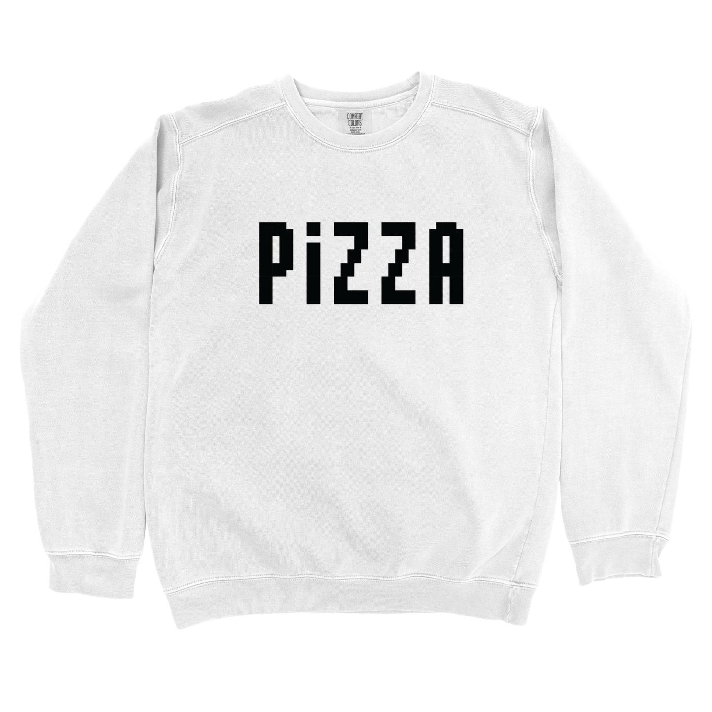 Sweatshirt White / S Pizza Sweatshirt