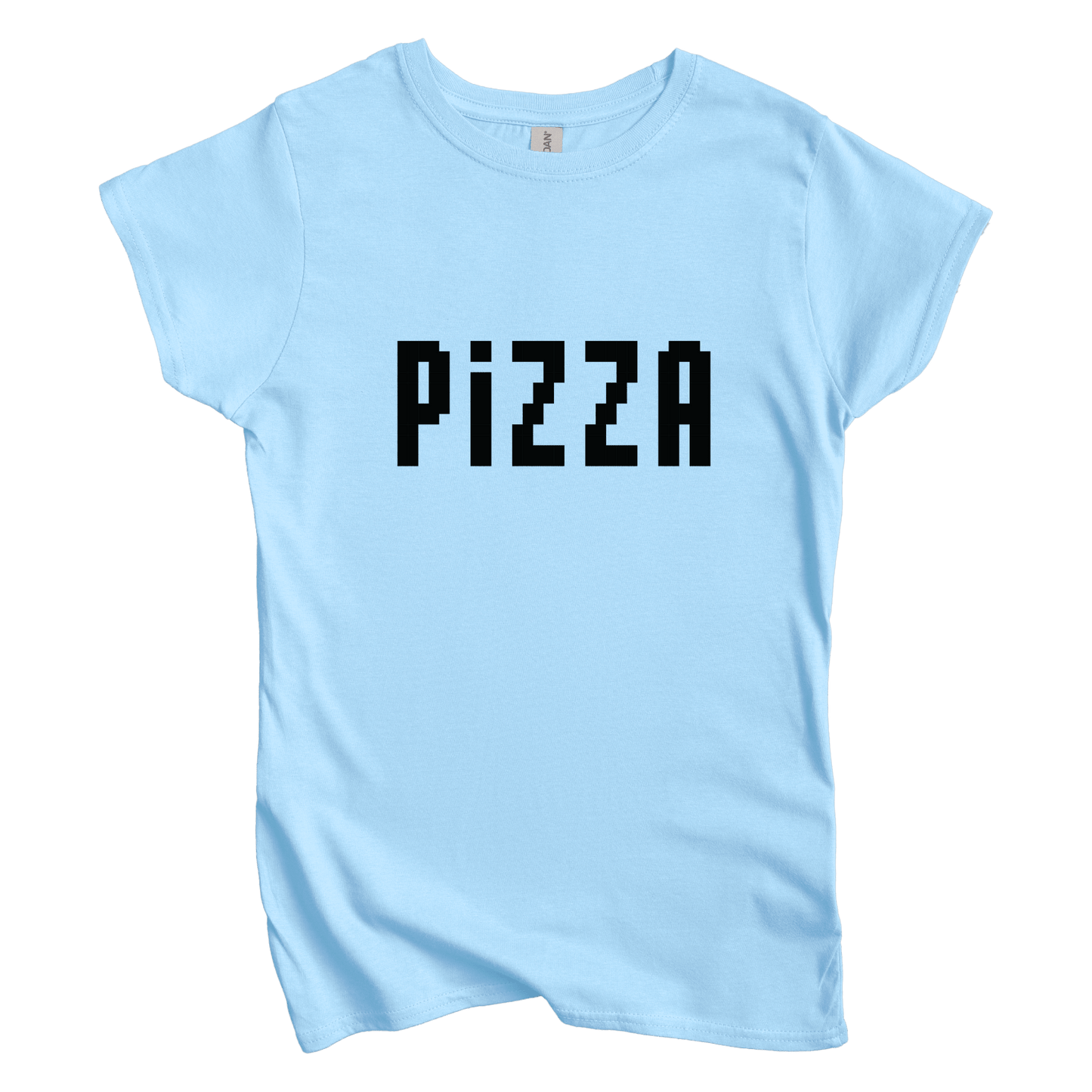 T-Shirt S / Light Blue Pizza Women's Tee