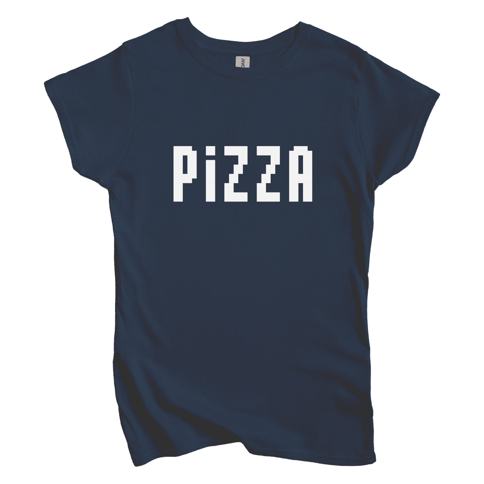 T-Shirt S / Navy Pizza Women's Tee
