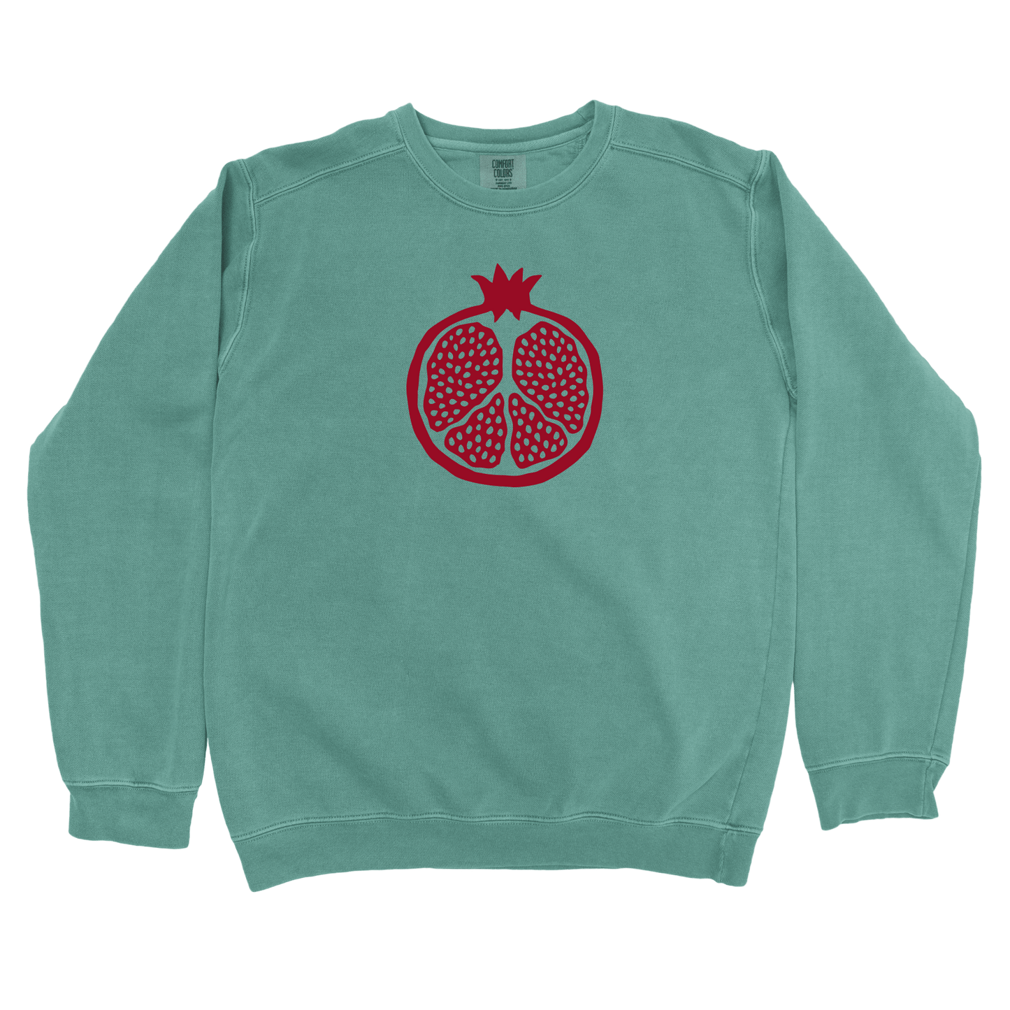Sweatshirt Light Green / S Pomegranate Sweatshirt