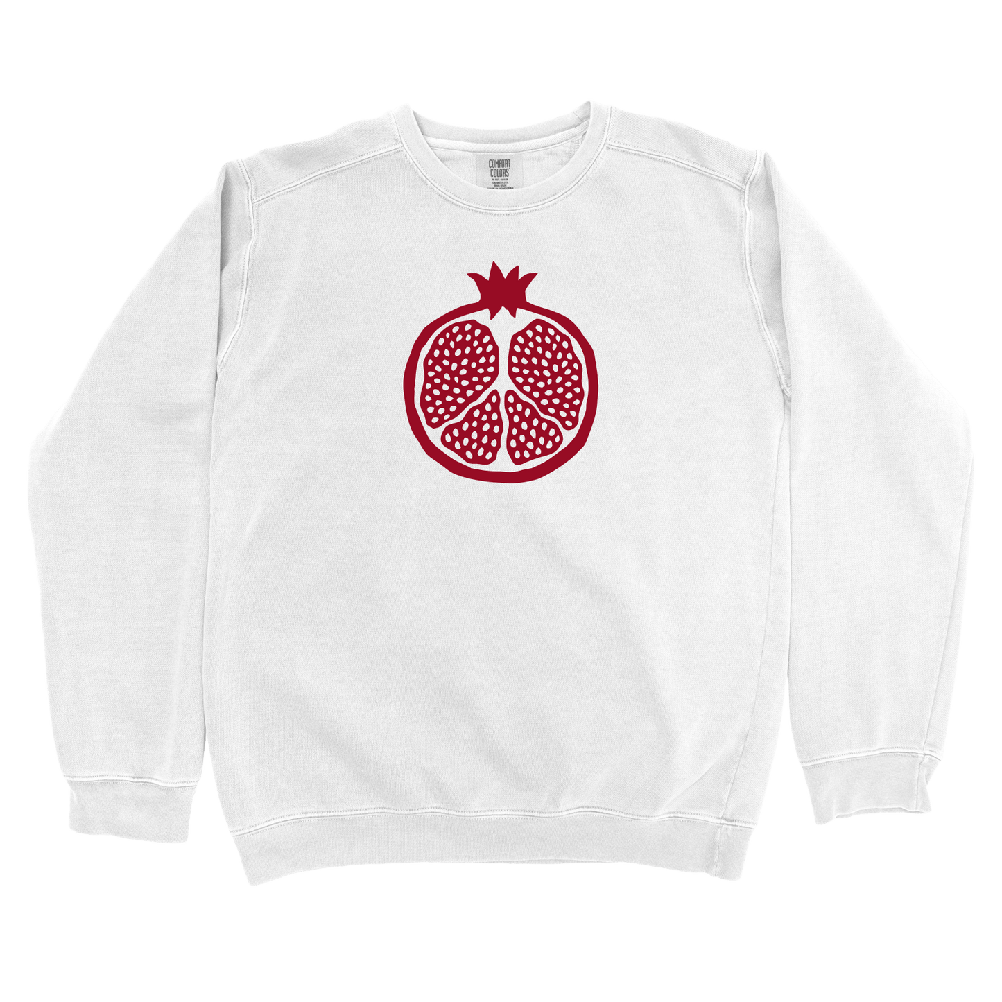Sweatshirt White / S Pomegranate Sweatshirt