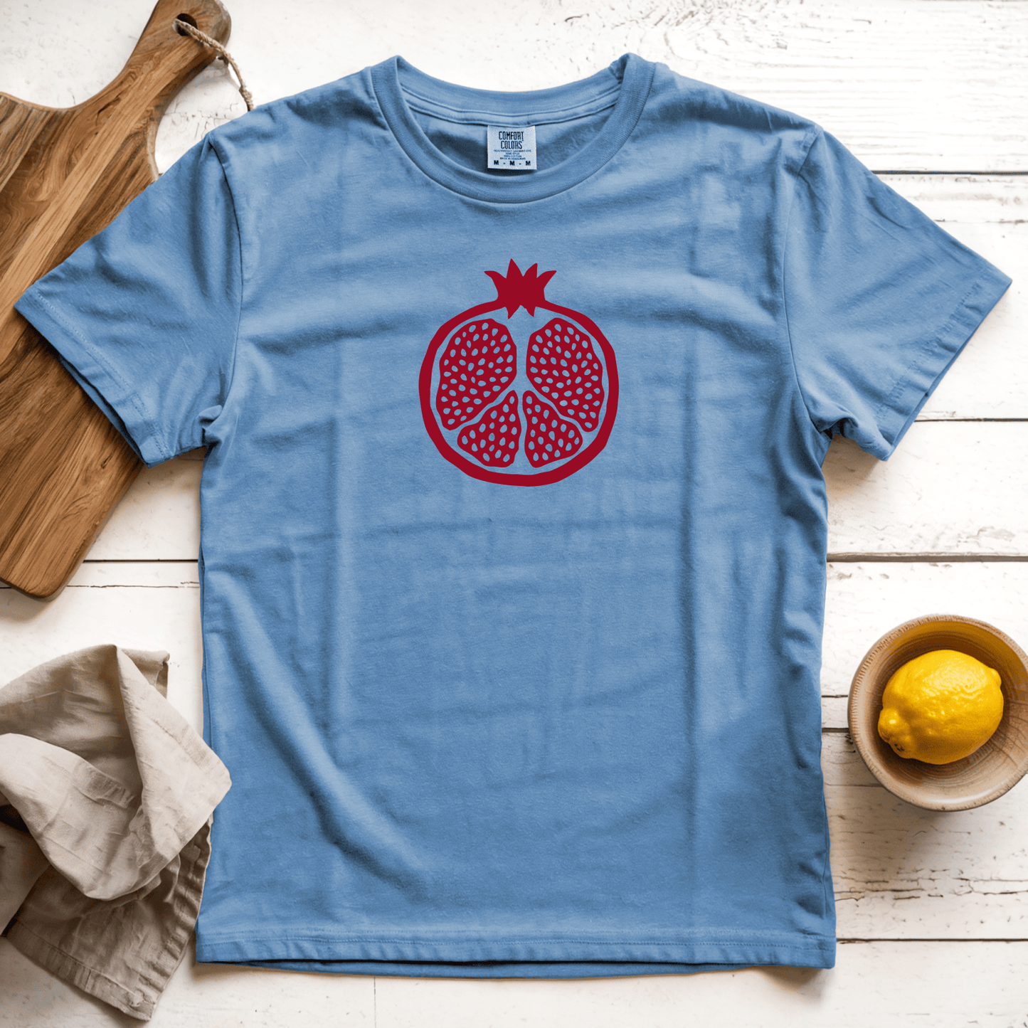 T-Shirts Blue Jean / S Pomegranate