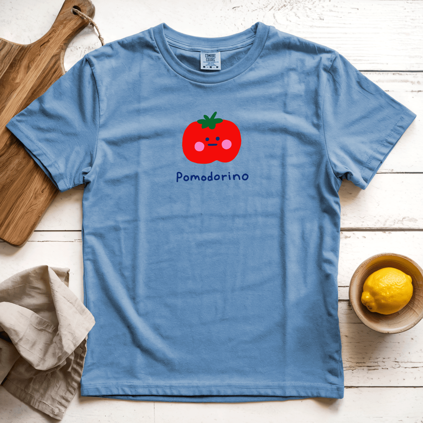 T-Shirts Blue Jean / S Pomodorino