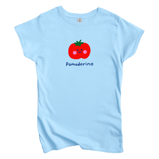 T-Shirts S / Light Blue Pomodorino Women's Tee