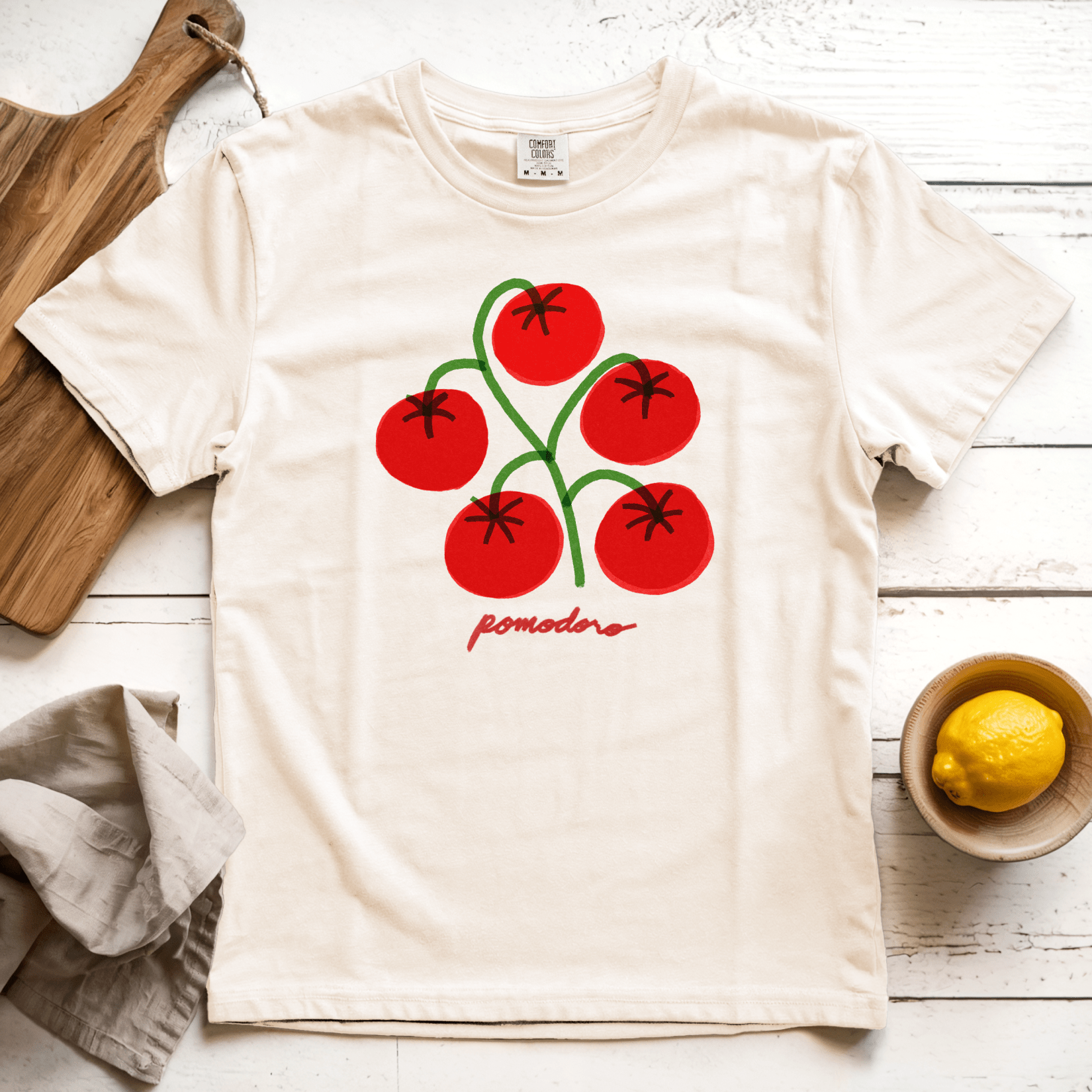 T-Shirt Ivory / S Pomodoro