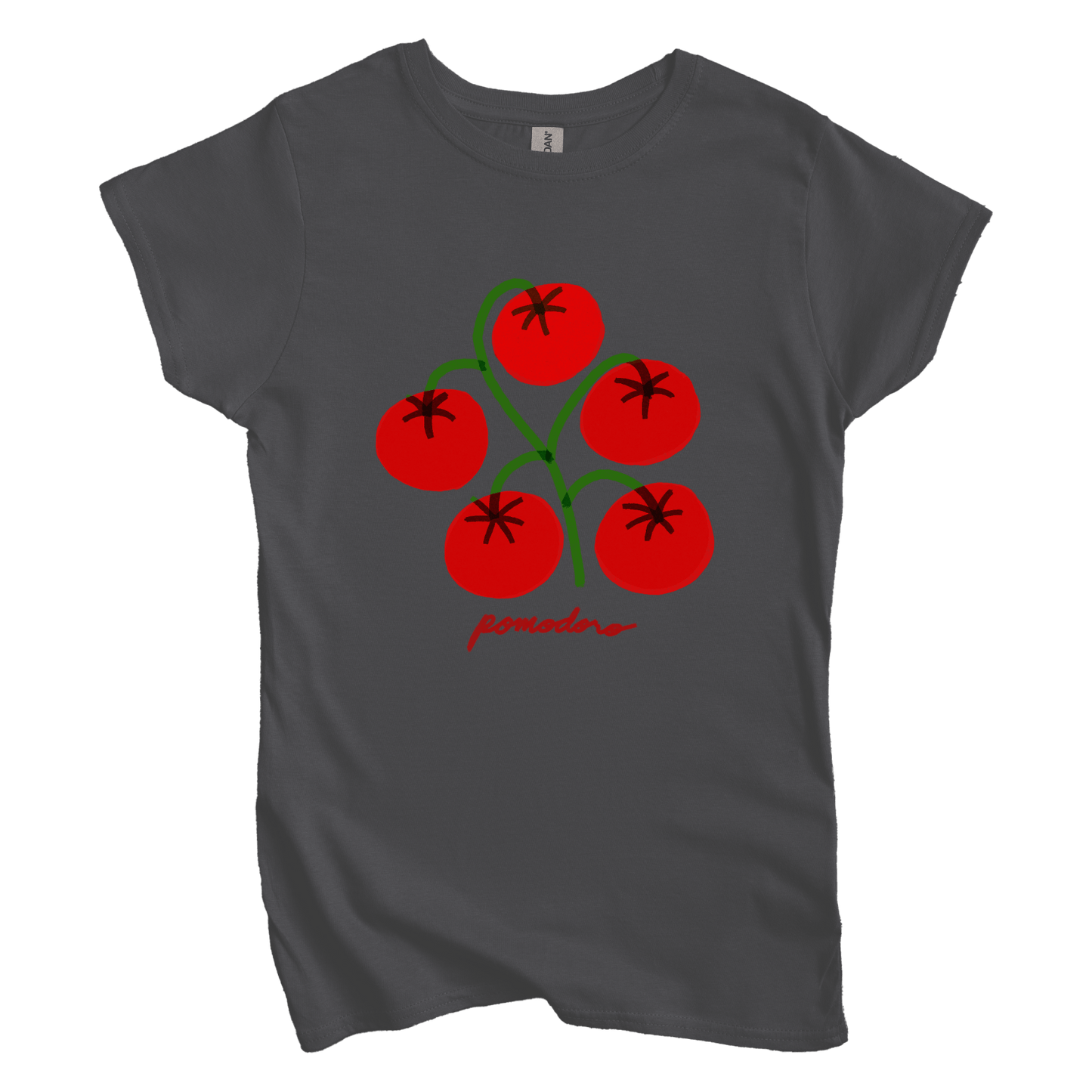 T-Shirt Charcoal / M Pomodoro Women's Tee