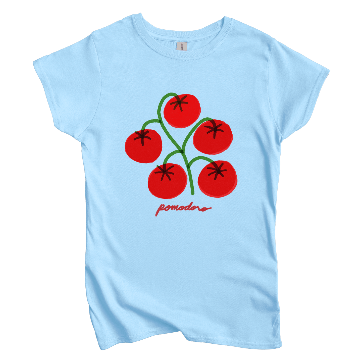 T-Shirt Light Blue / S Pomodoro Women's Tee
