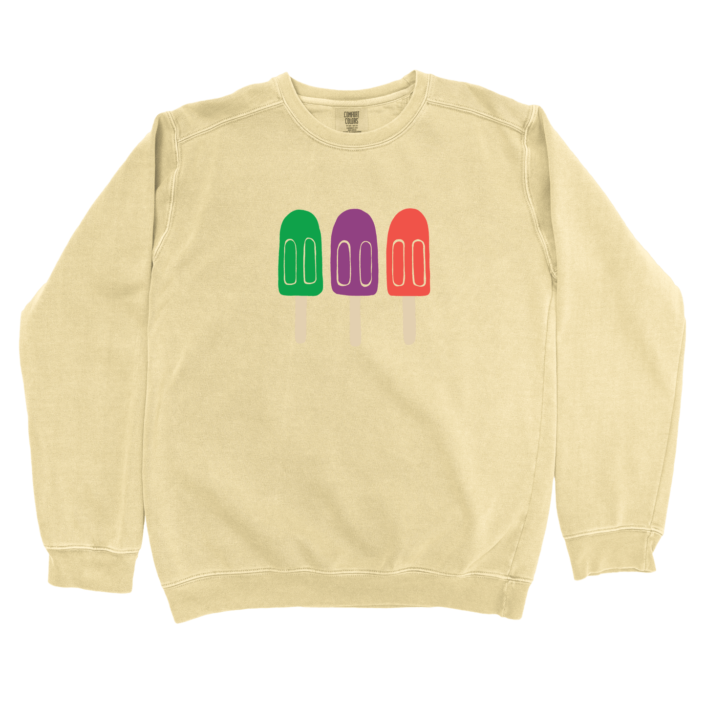 Sweatshirt Butter / S Popsicles Sweatshirt