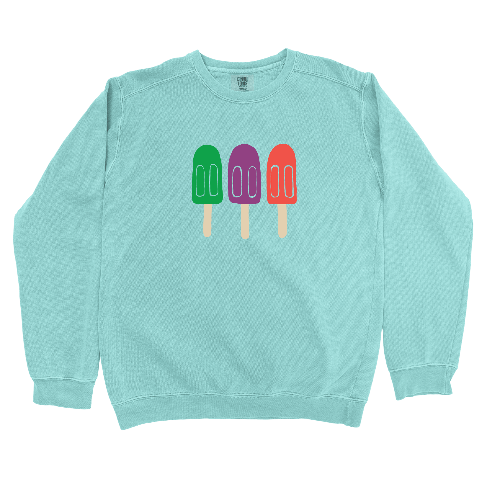 Sweatshirt Chalky Mint / S Popsicles Sweatshirt
