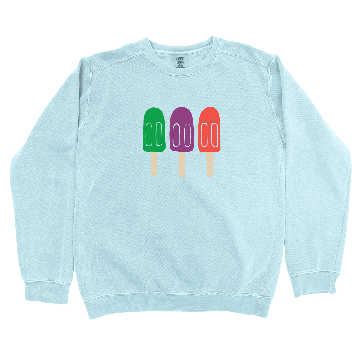Sweatshirt Chambray / S Popsicles Sweatshirt