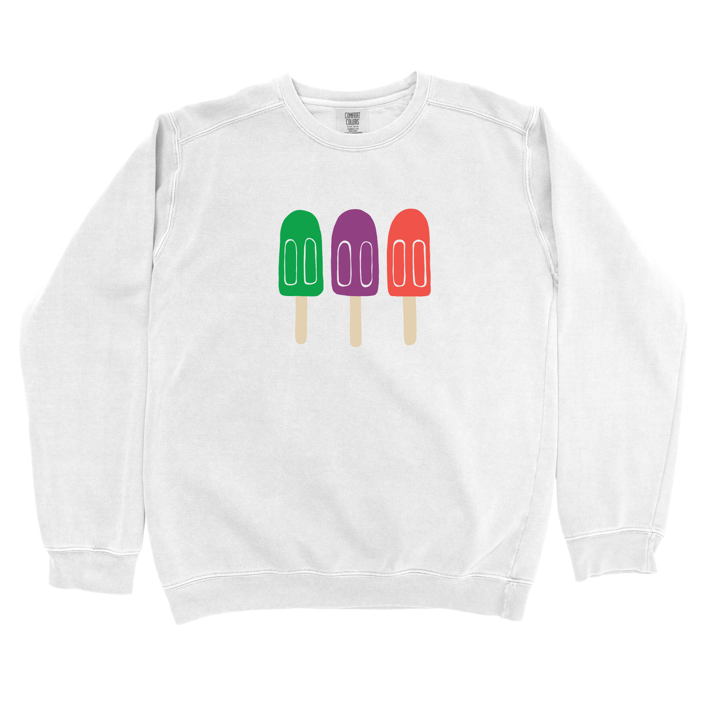 Sweatshirt White / S Popsicles Sweatshirt