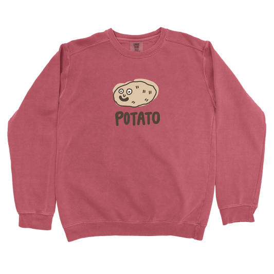 Sweatshirt Crimson / S Potato: Longoland Sweatshirt