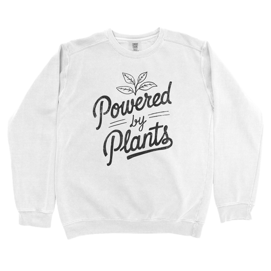 Sweatshirt White / S Powered by Plants Sweatshirt