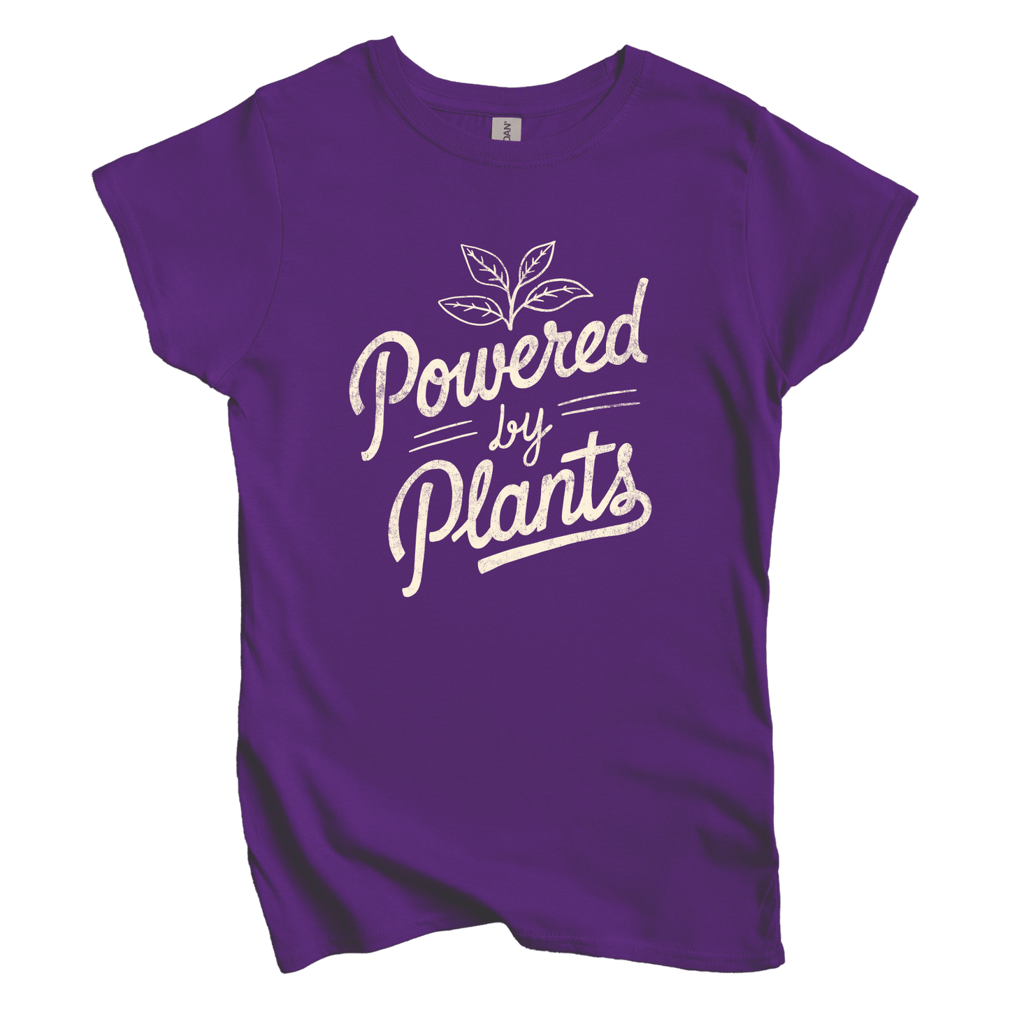 T-Shirt L / Purple Powered by Plants Women's Tee