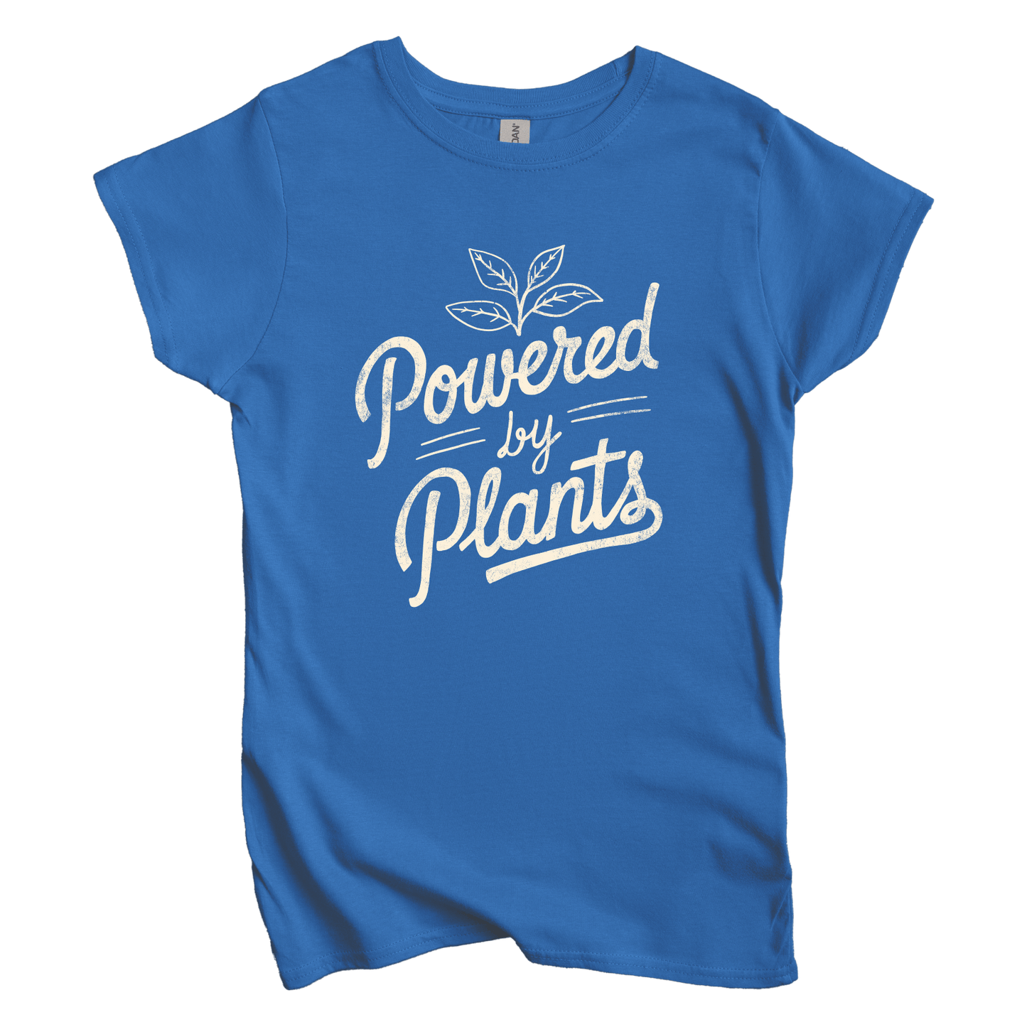 T-Shirt S / Royal Powered by Plants Women's Tee