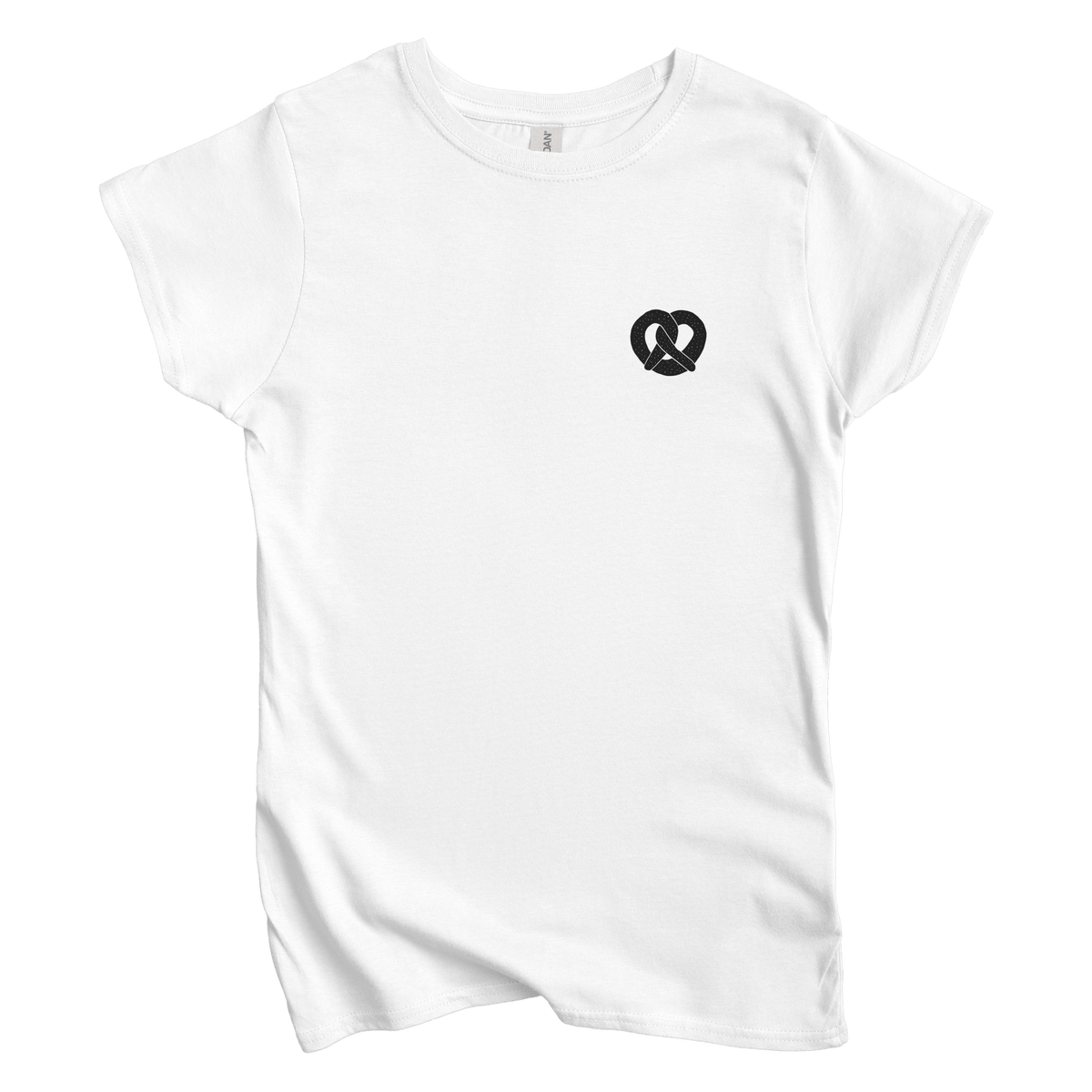 T-Shirts S / White Pretzel Left Chest Women's Tee
