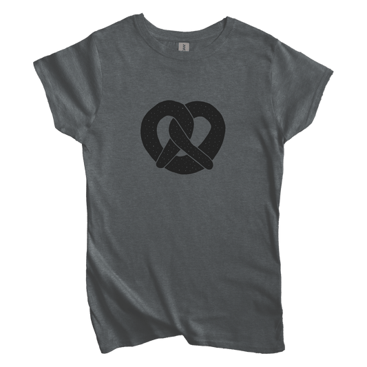 T-Shirt S / Dark Heather Pretzel Women's Tee