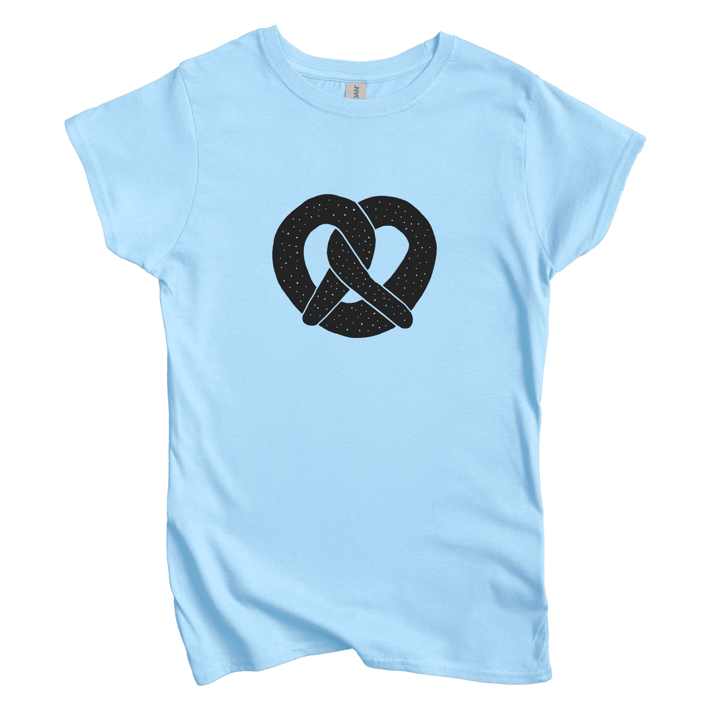 T-Shirt S / Light Blue Pretzel Women's Tee