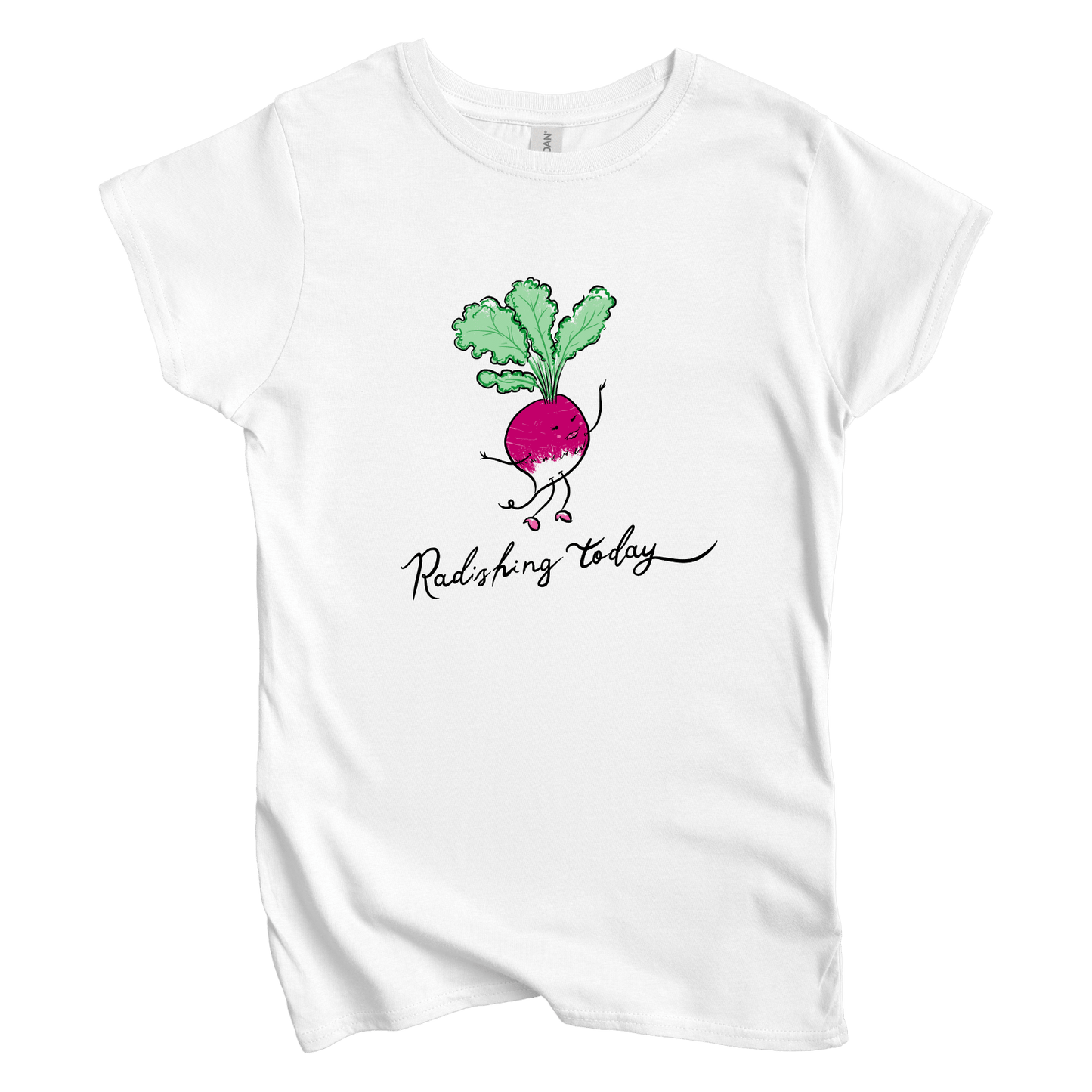 T-Shirt M / White Radishing Today: Micro Barbi Women's Tee