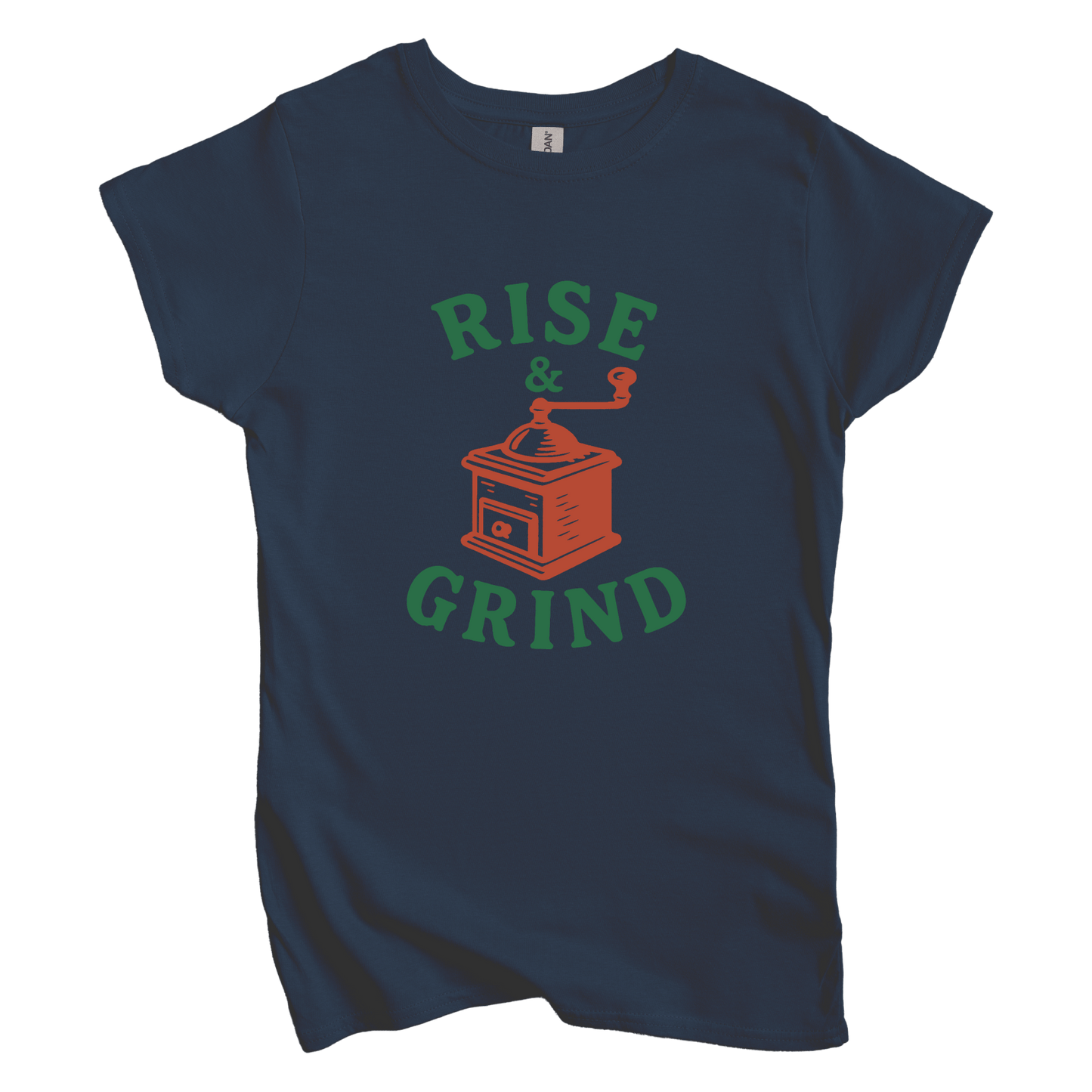 T-Shirt S / Navy Rise and Grind Women's Tee