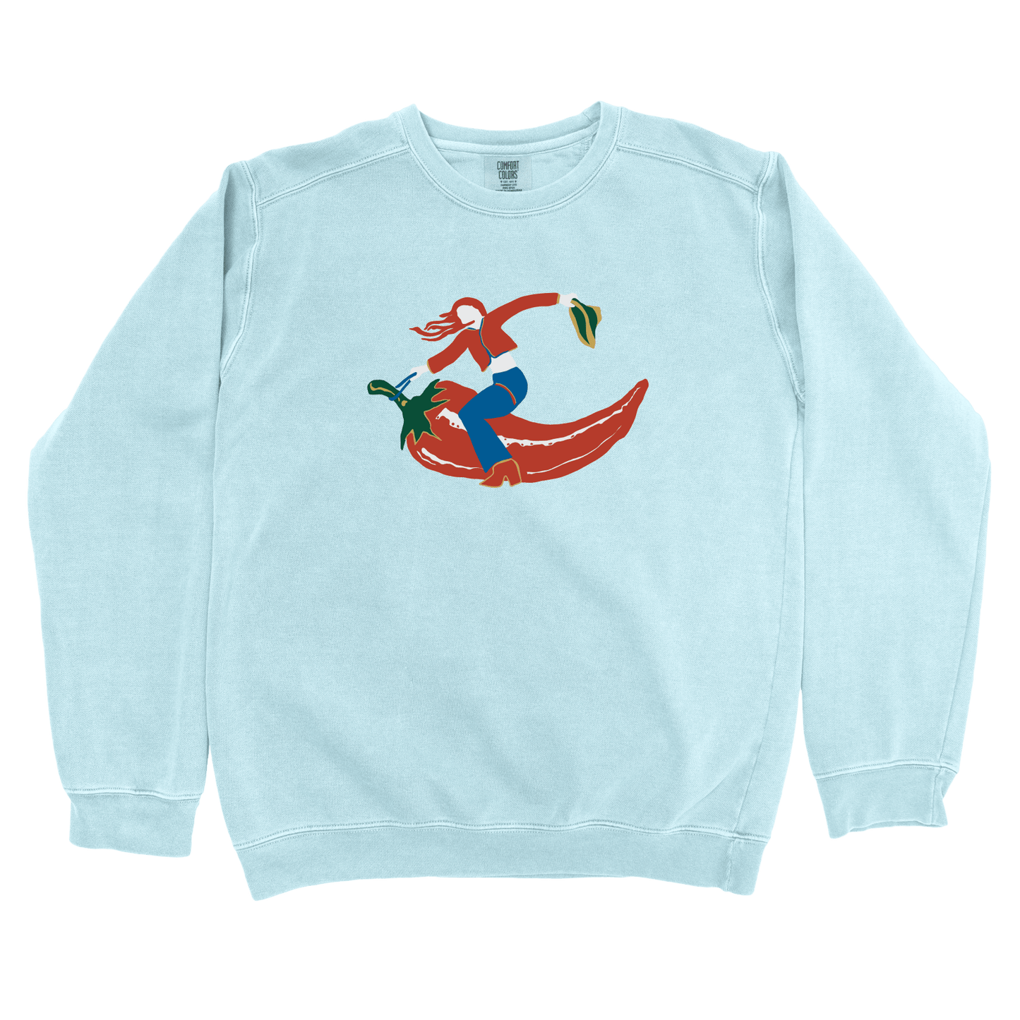 Sweatshirt Chambray / S Rodeo Chili Sweatshirt