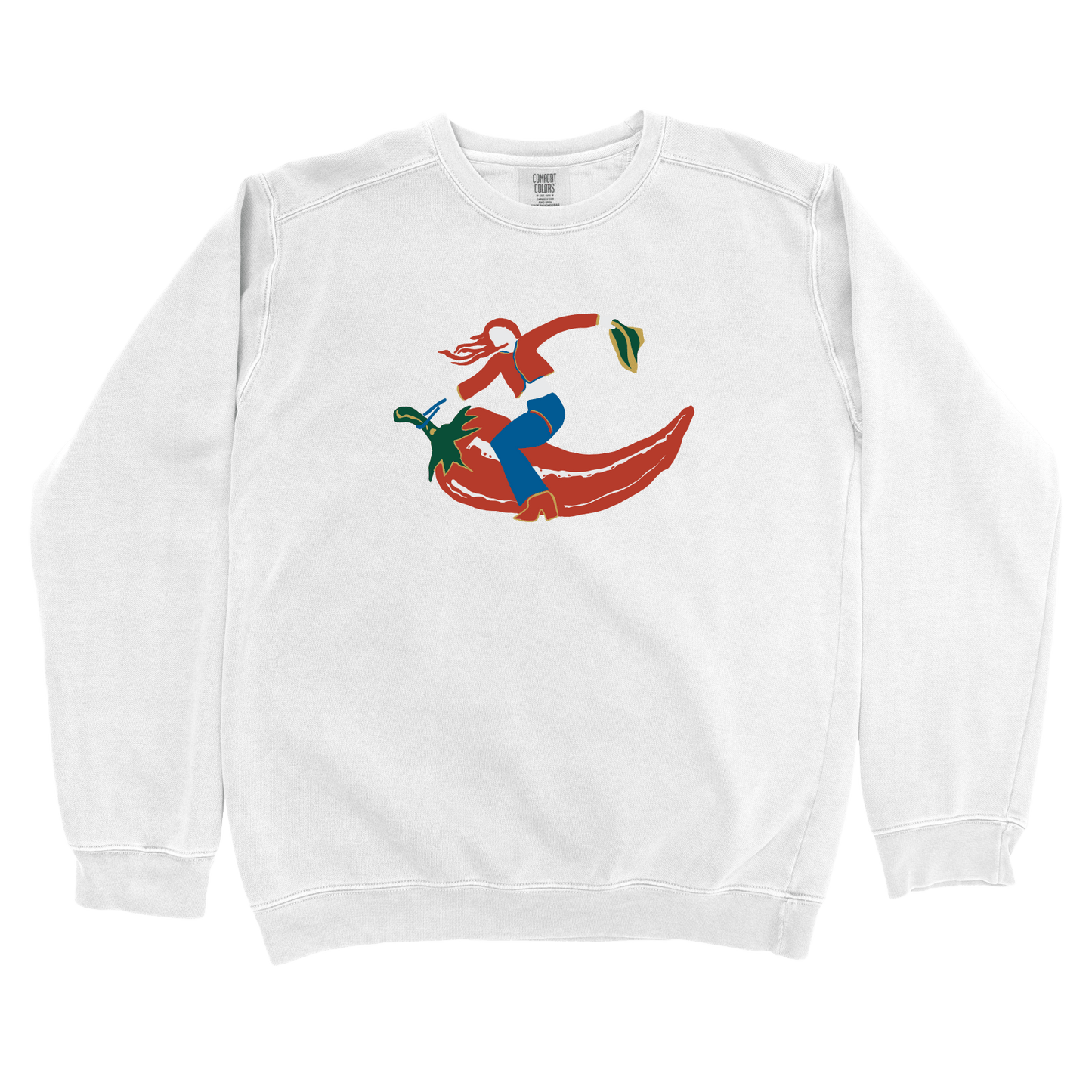 Sweatshirt White / S Rodeo Chili Sweatshirt