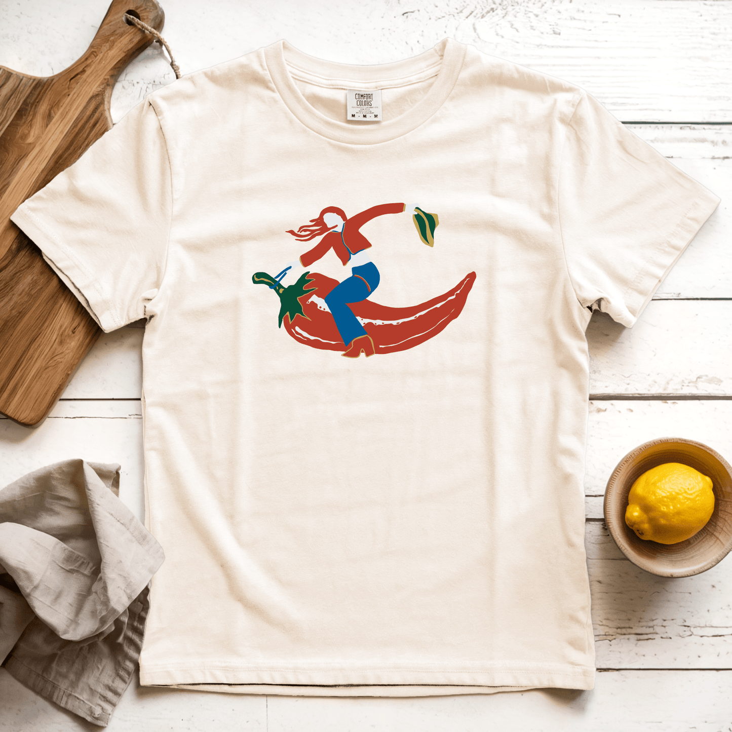 T-Shirt Ivory / S Rodeo Chili