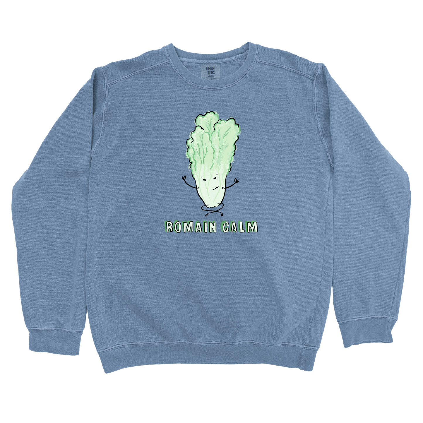 Sweatshirt Blue Jean / S Romaine Calm: Micro Barbi Sweatshirt