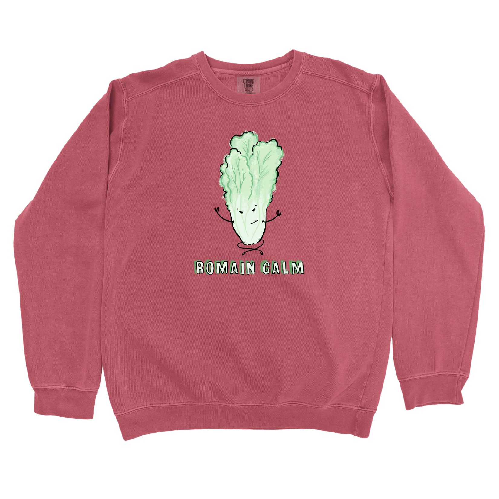 Sweatshirt Crimson / S Romaine Calm: Micro Barbi Sweatshirt